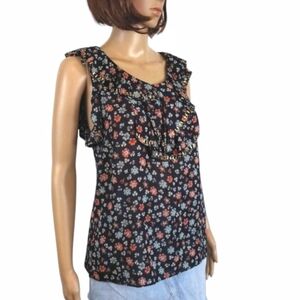 Anthropologie Leifsdottir Floral Top